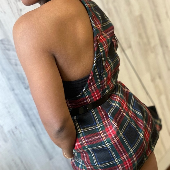 Custom made asymmetrical blazer dress size large - Picture 7 of 8